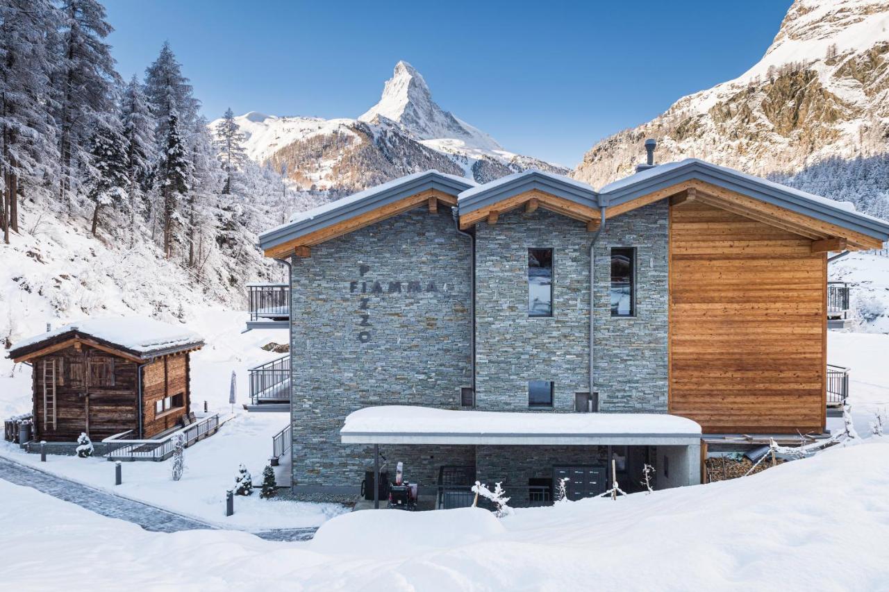 Apartment In Chalet Pizzo Fiamma Цермат Екстериор снимка